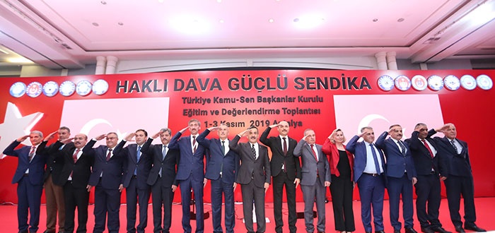 Türkiye Kamu-Sen Başkanlar Kurulu Toplantısı Başladı