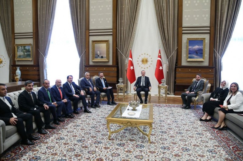 Karma İstişare Komitesi’nden Cumhurbaşkanı Erdoğan’a Ziyaret